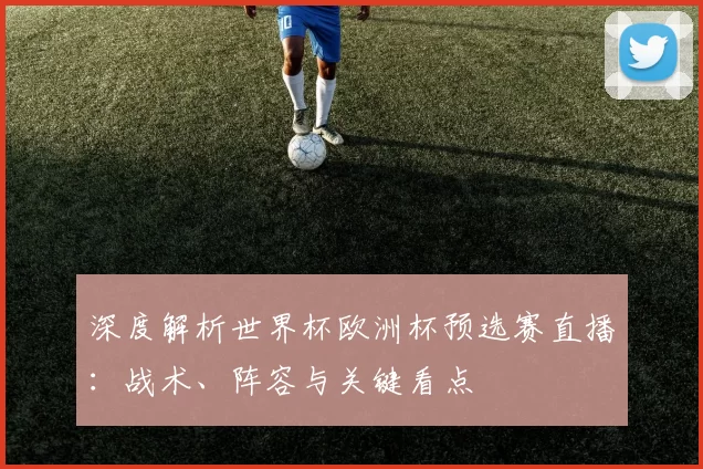 深度解析世界杯欧洲杯预选赛直播:战术、阵容与关键看点